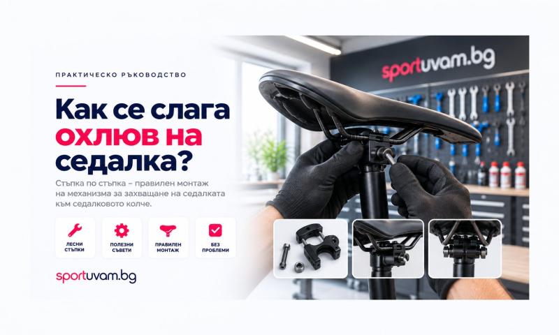 Как се слага „охлюв“ на велосипедна седалка? Монтаж стъпка по стъпка